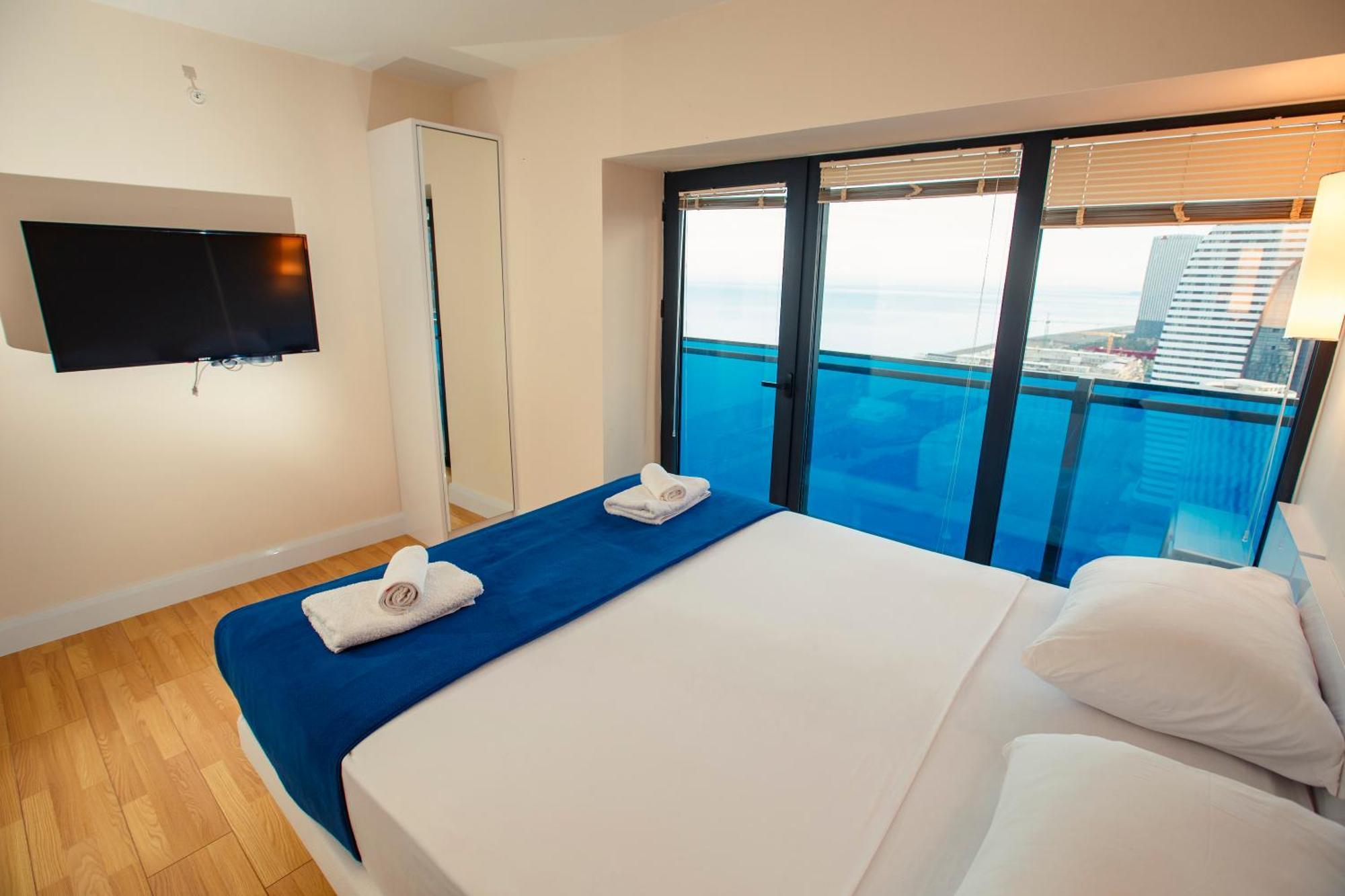Panorama Orbi Beach Resort Center Suite Batumi Bagian luar foto