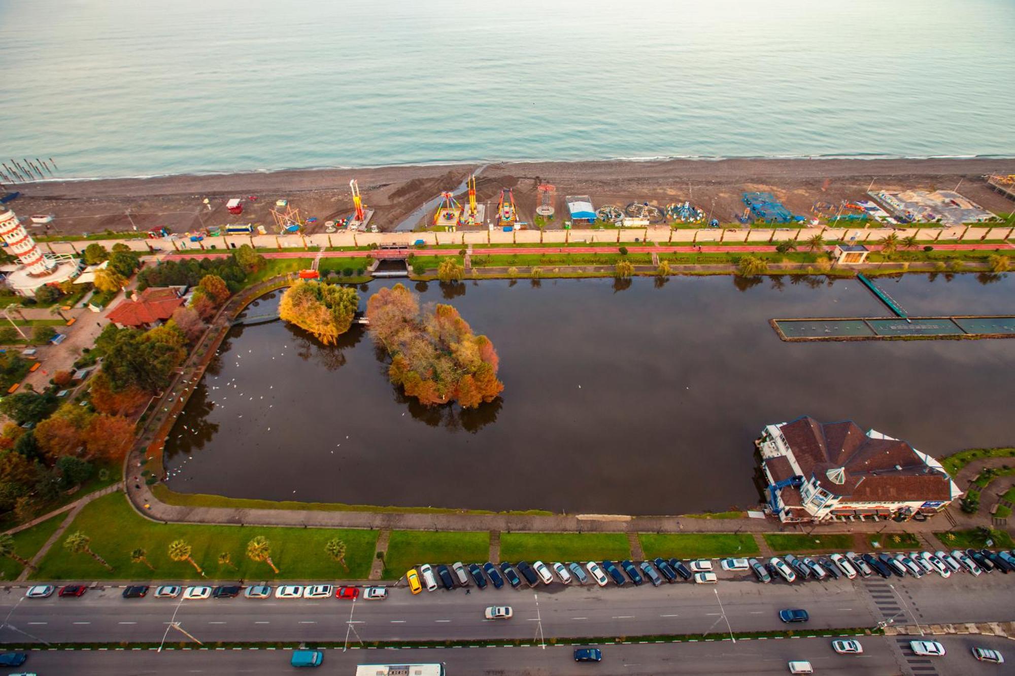 Panorama Orbi Beach Resort Center Suite Batumi Bagian luar foto
