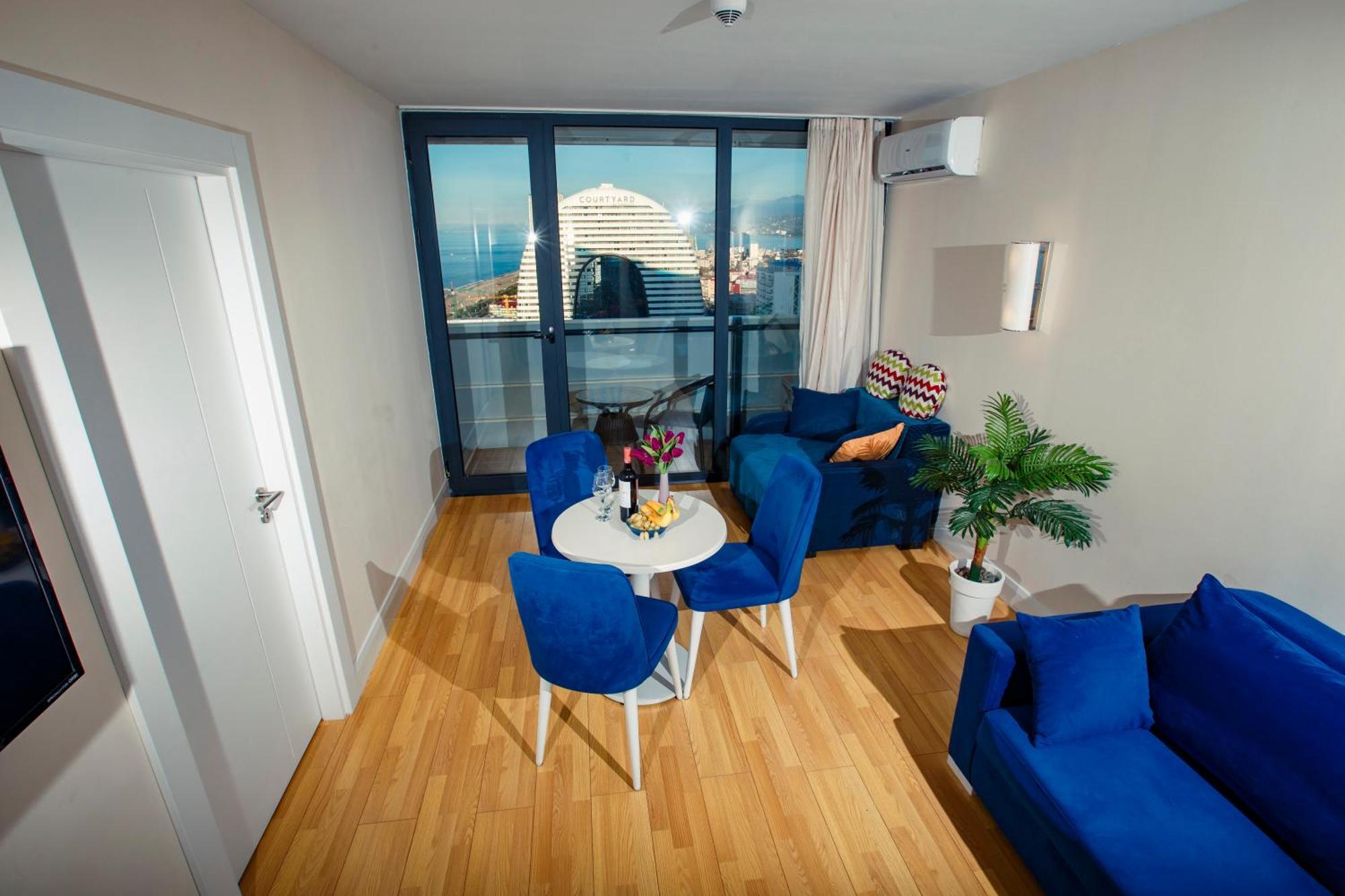 Panorama Orbi Beach Resort Center Suite Batumi Bagian luar foto